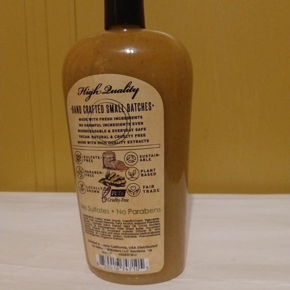 Herbist Apothecary Brown Sugar and Tumeric Exfoliating Body Wash - Picture 2 of 2